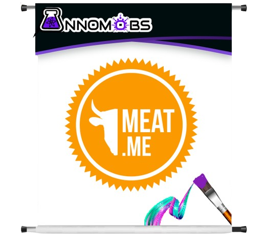 Marca desarrollada para empresa de venta de carne para consumo humano.