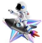 Ícono astronauta señalando beneficios de contratar agencia SEO en Monterrey