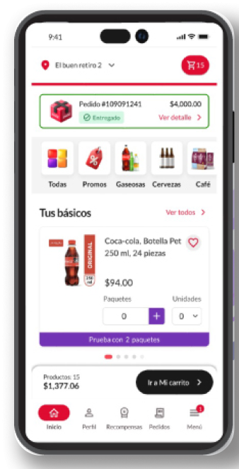 Desarrollo de aplicación empresarial para Arca Continental con enfoque en operación, datos y procesos corporativos