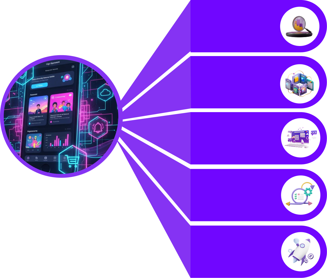 Fases estratégicas de desarrollo de apps móviles empresariales con metodología Innomobs